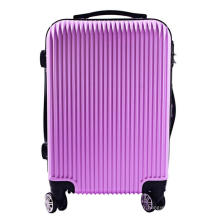 Bagages de voyage de 4 roues ABS + ensemble de valise de chariot de PC